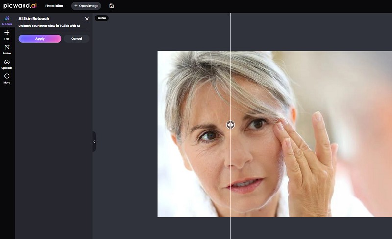 AI Retouch Results