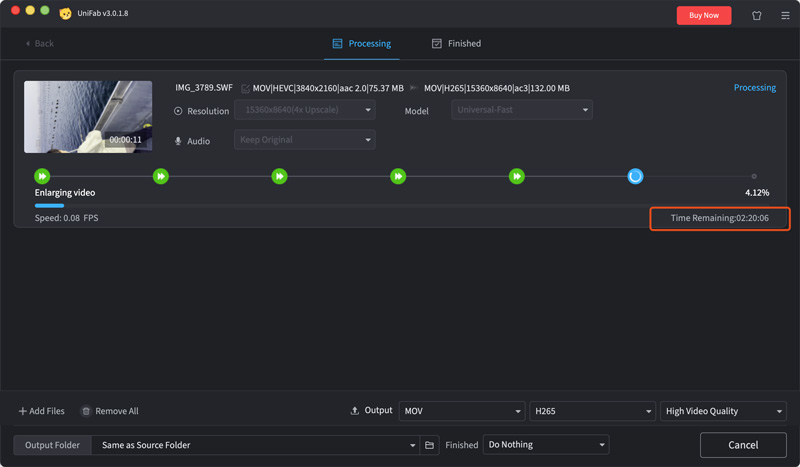 Use Dvdfab Video Enhancer AI Unifab