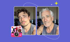 YouCam Makeup Age Progression